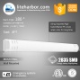 Liteharbor Elegant Design Cylinder 4ft LED Vanity Light0