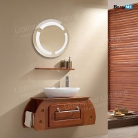 Liteharbor Customized Size Bathroom LED Makeup Mirror Light