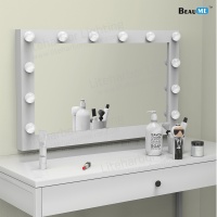 Liteharbor Wall Mounted Hollywood Makeup Mirror