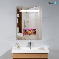 Liteharbor Customized Smart Touch Control bathroom tv mirror Factory