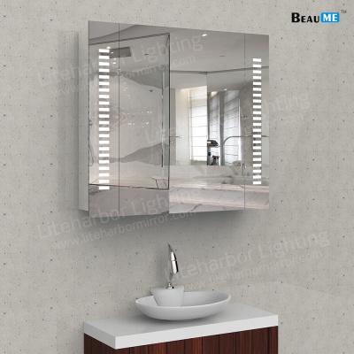 Liteharbor IP44 Bathroom Mirror Cabinet with Light