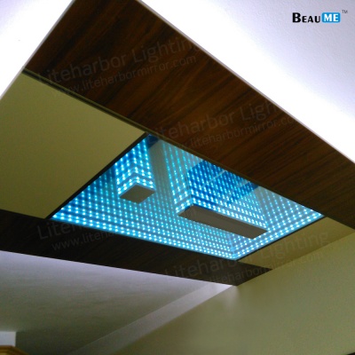 Liteharbor Pendant Mounted LED Infinity Mirror