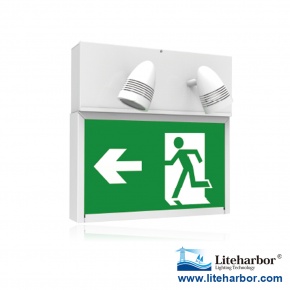 Emergency Exit Light Combo